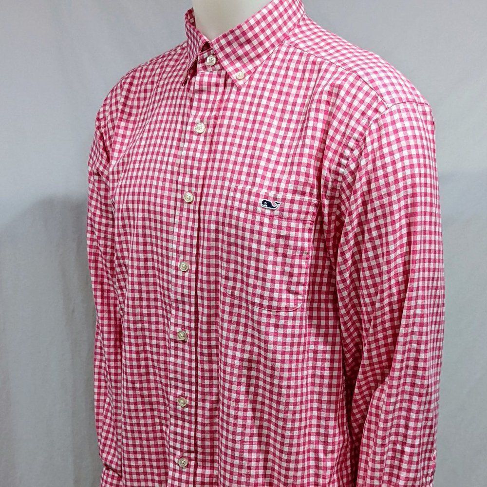 Vineyard Vines Classic Fit Plaid On-The-Go Performance Tucker Shirt‎